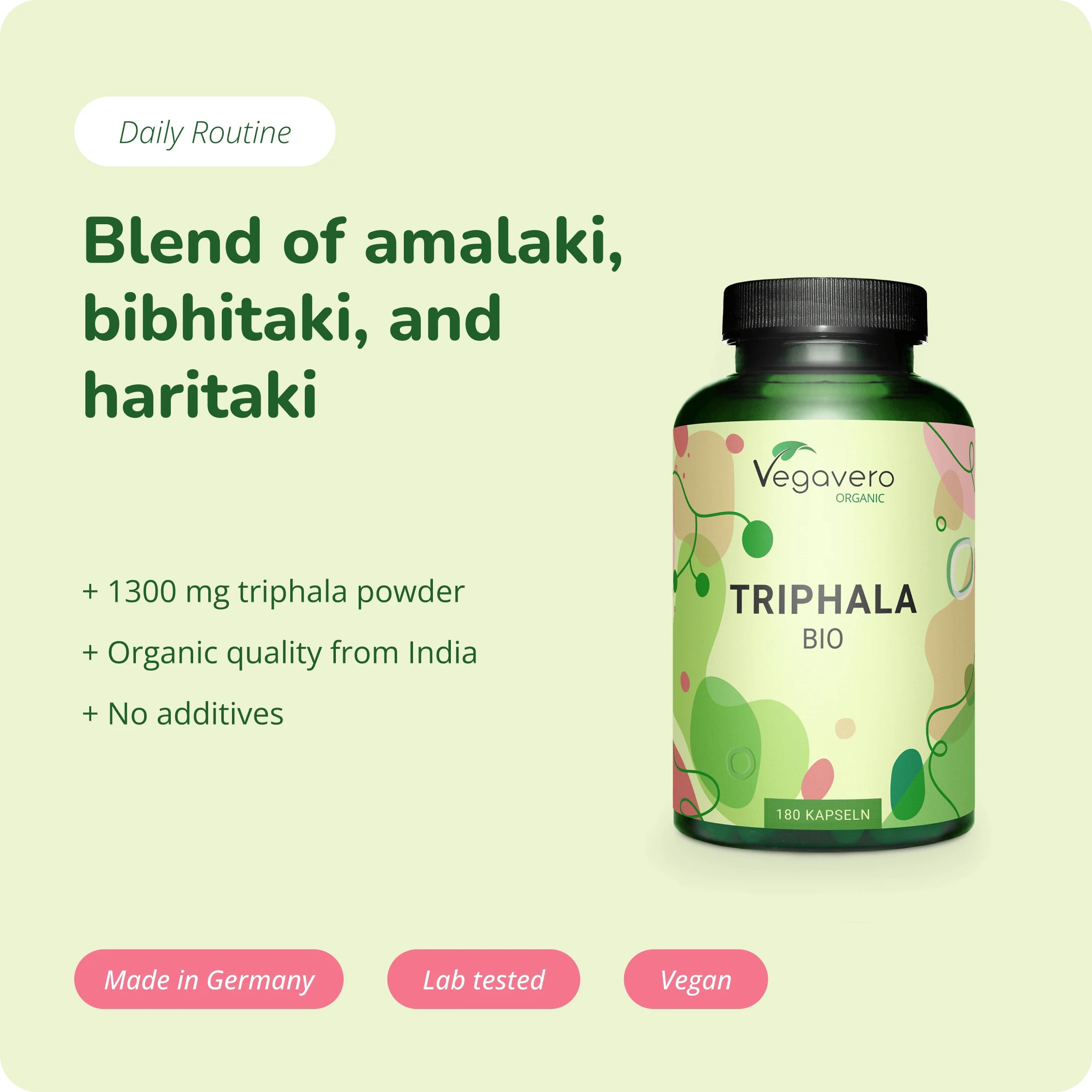 Triphala Capsules Organic