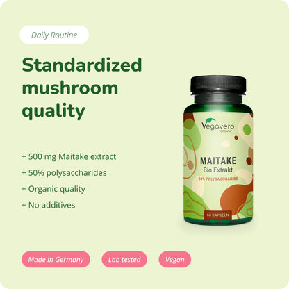 Maitake Extrakt Kapseln Bio