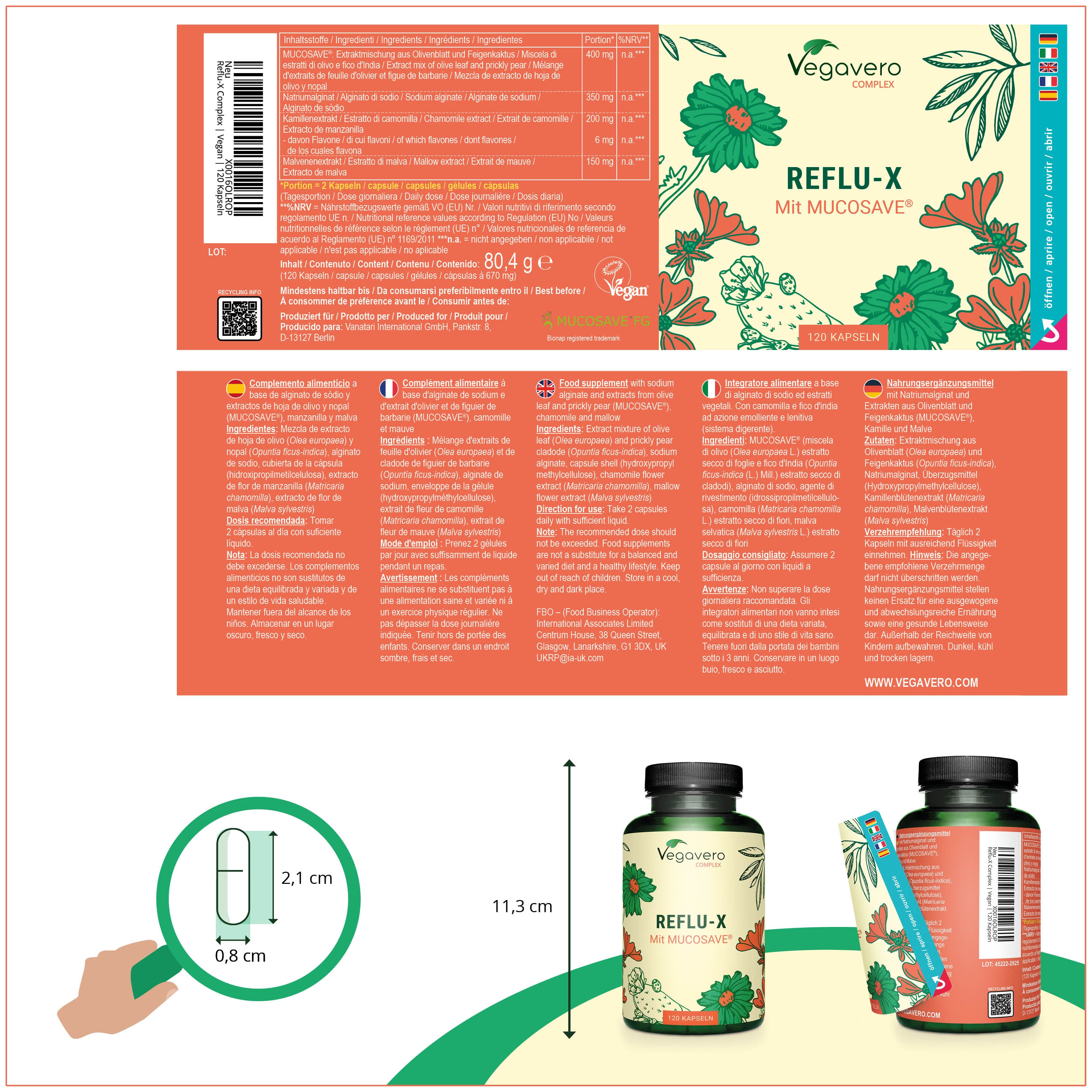 Reflu-X Complex Kapseln