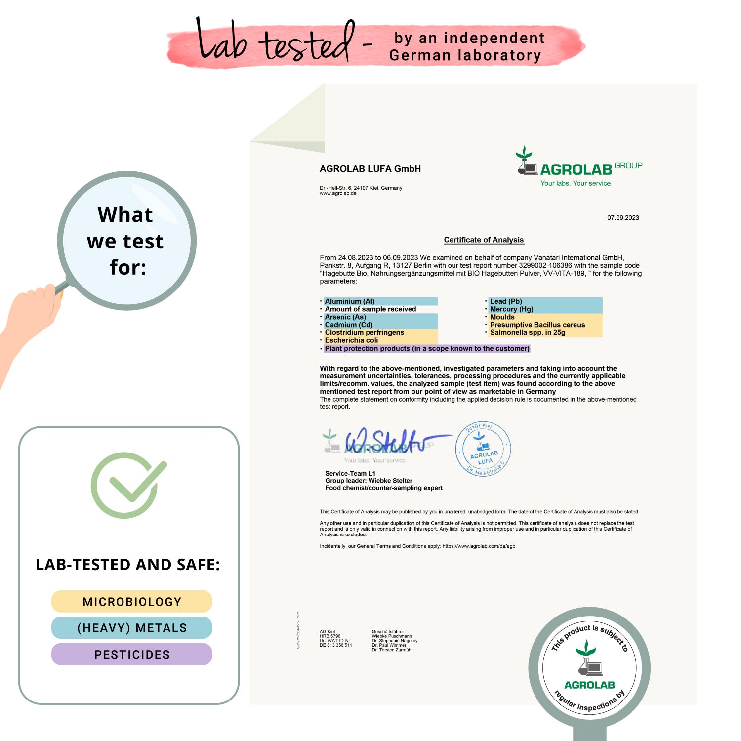 Hagebutte Kapseln Bio