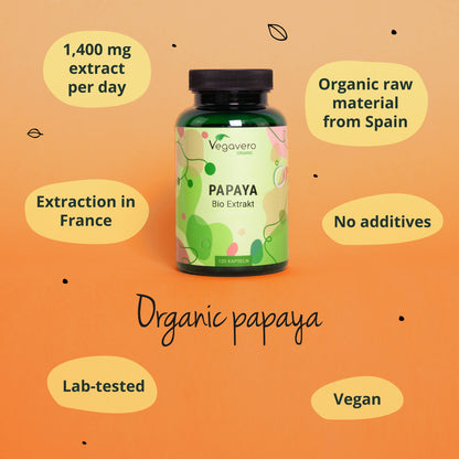 Papaya Extrakt Kapseln Bio