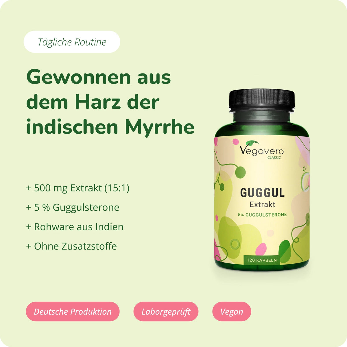 Guggul Extrakt Kapseln