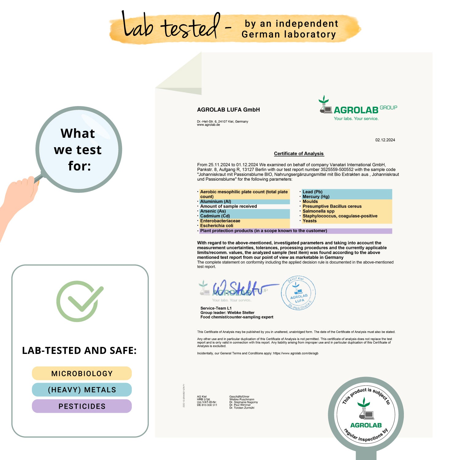 St. John's Wort + Passion Flower Capsules Organic