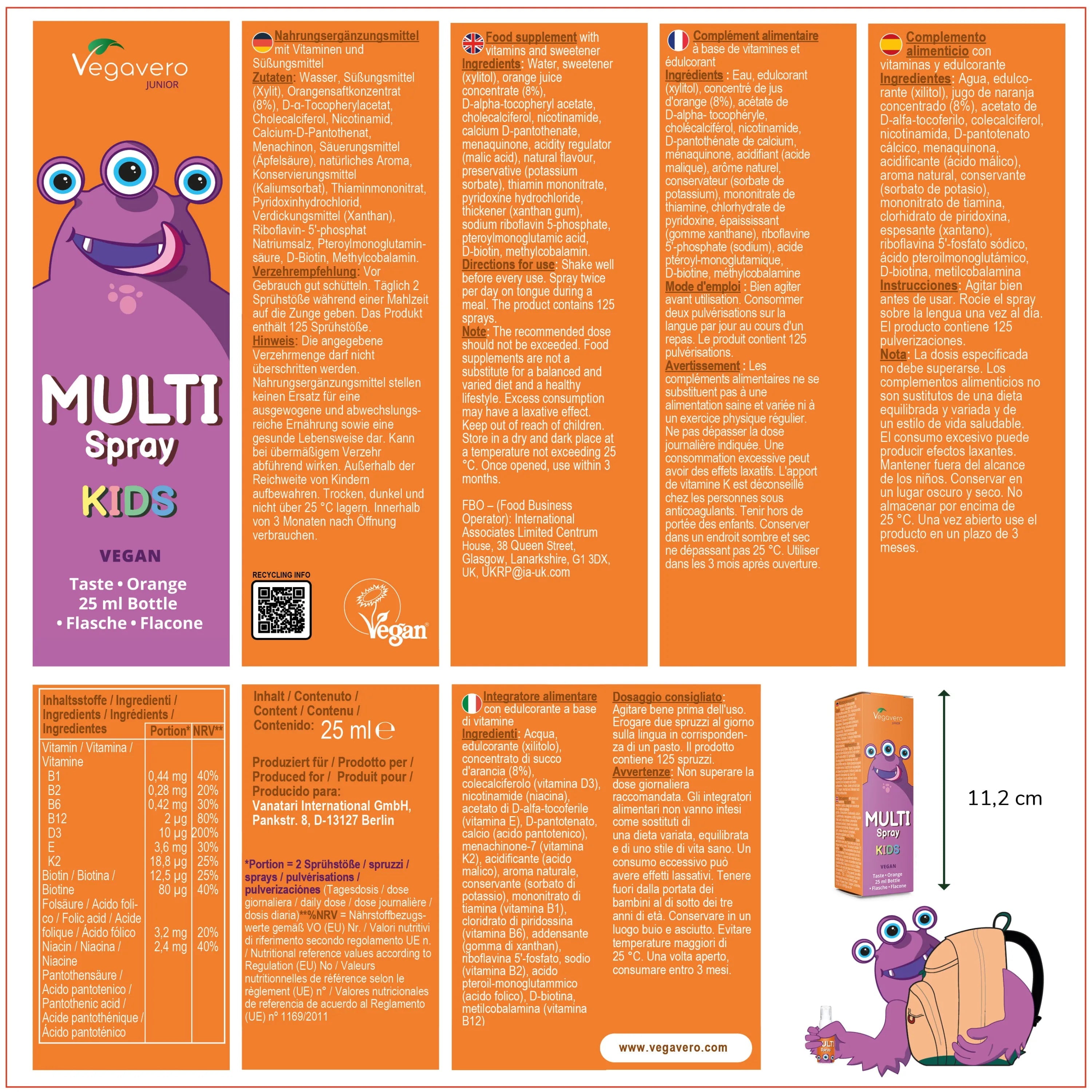 Multivitamin Junior Spray