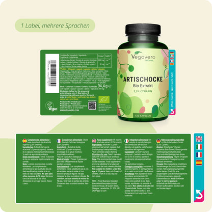 Artischocken Extrakt Kapseln Bio