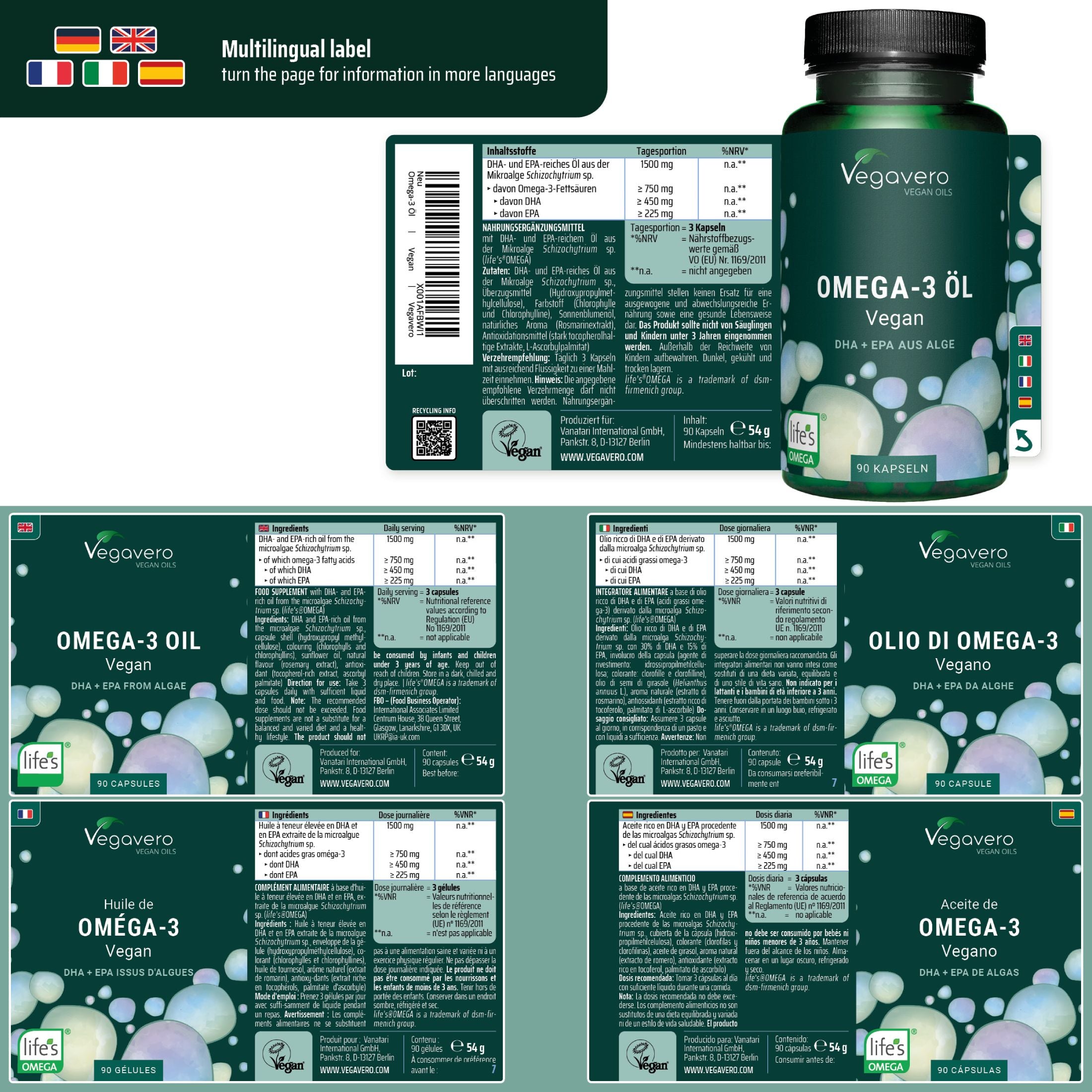 Omega 3 Öl Kapseln