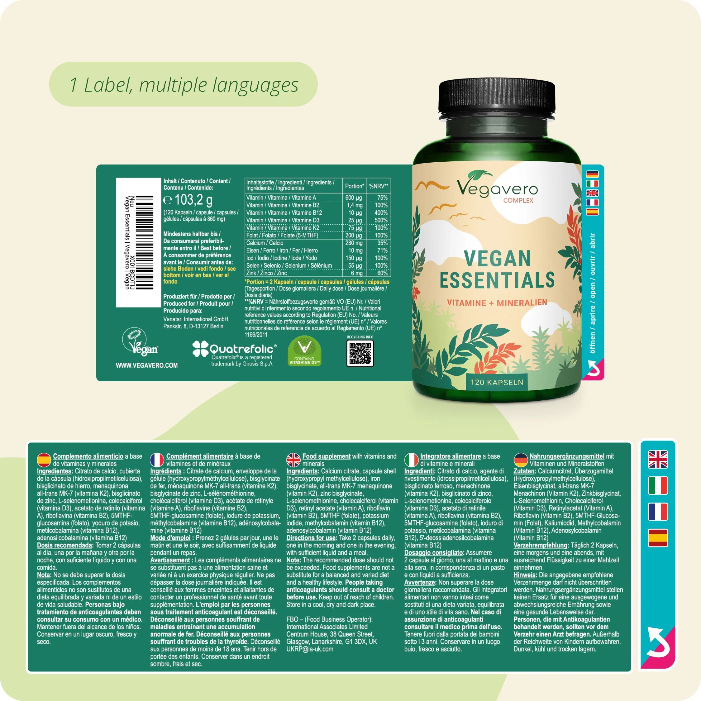 Vegan Essentials Complex Kapseln