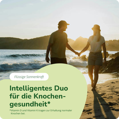 Vitamin D3 + K2 Öl Kapseln