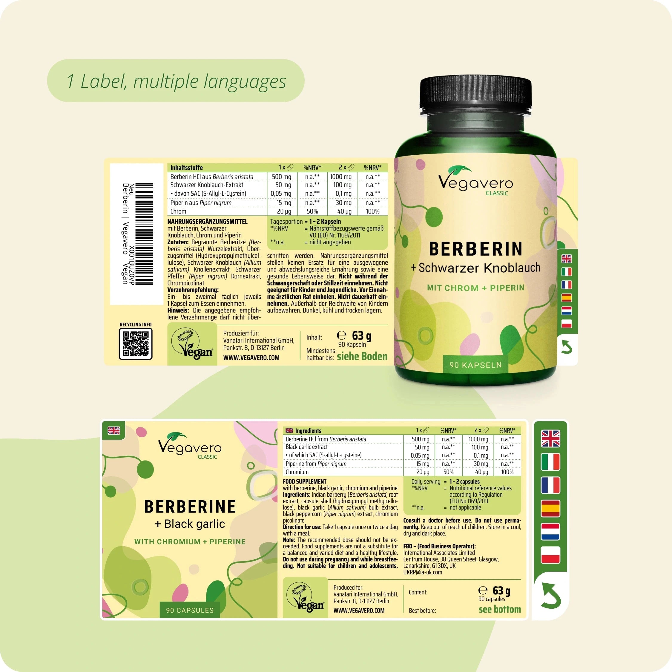 Berberin Plus Kapseln