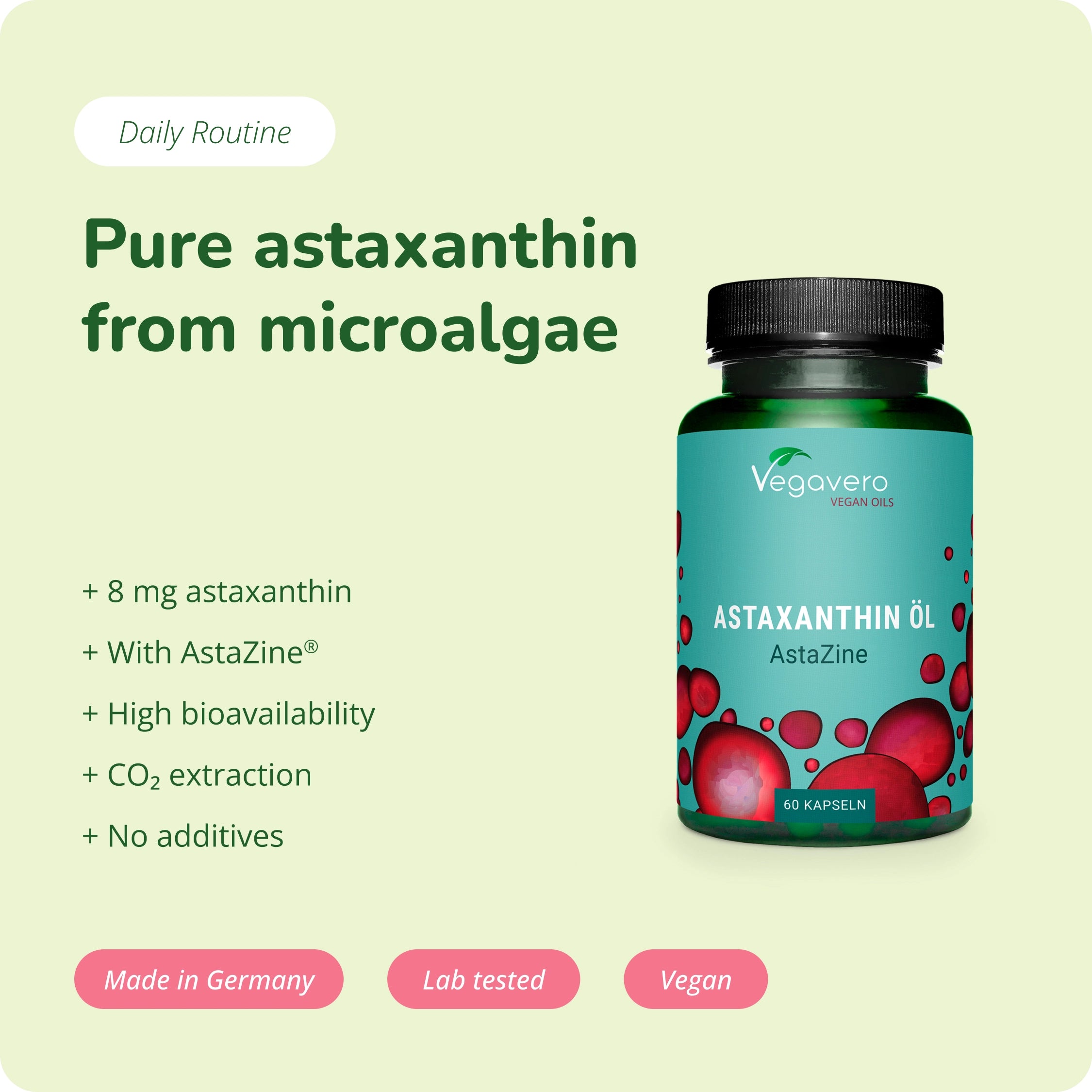 Astaxanthin Öl Kapseln