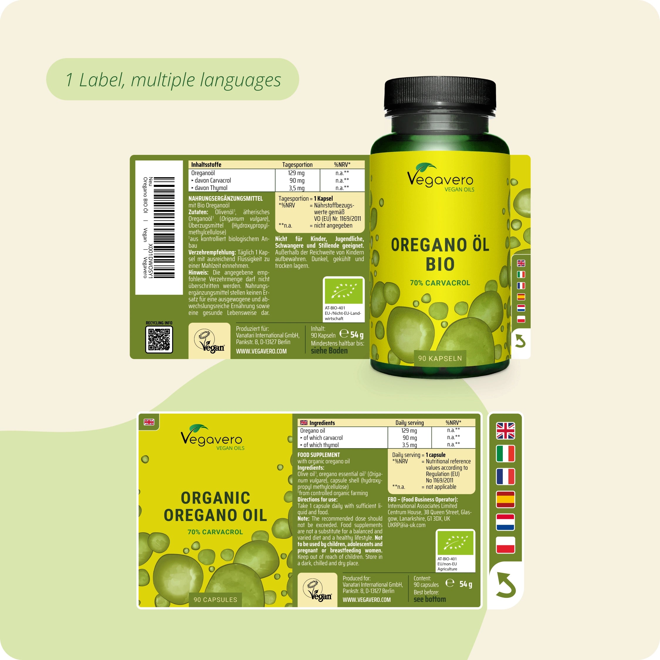 Oregano Oil Capsules Organic