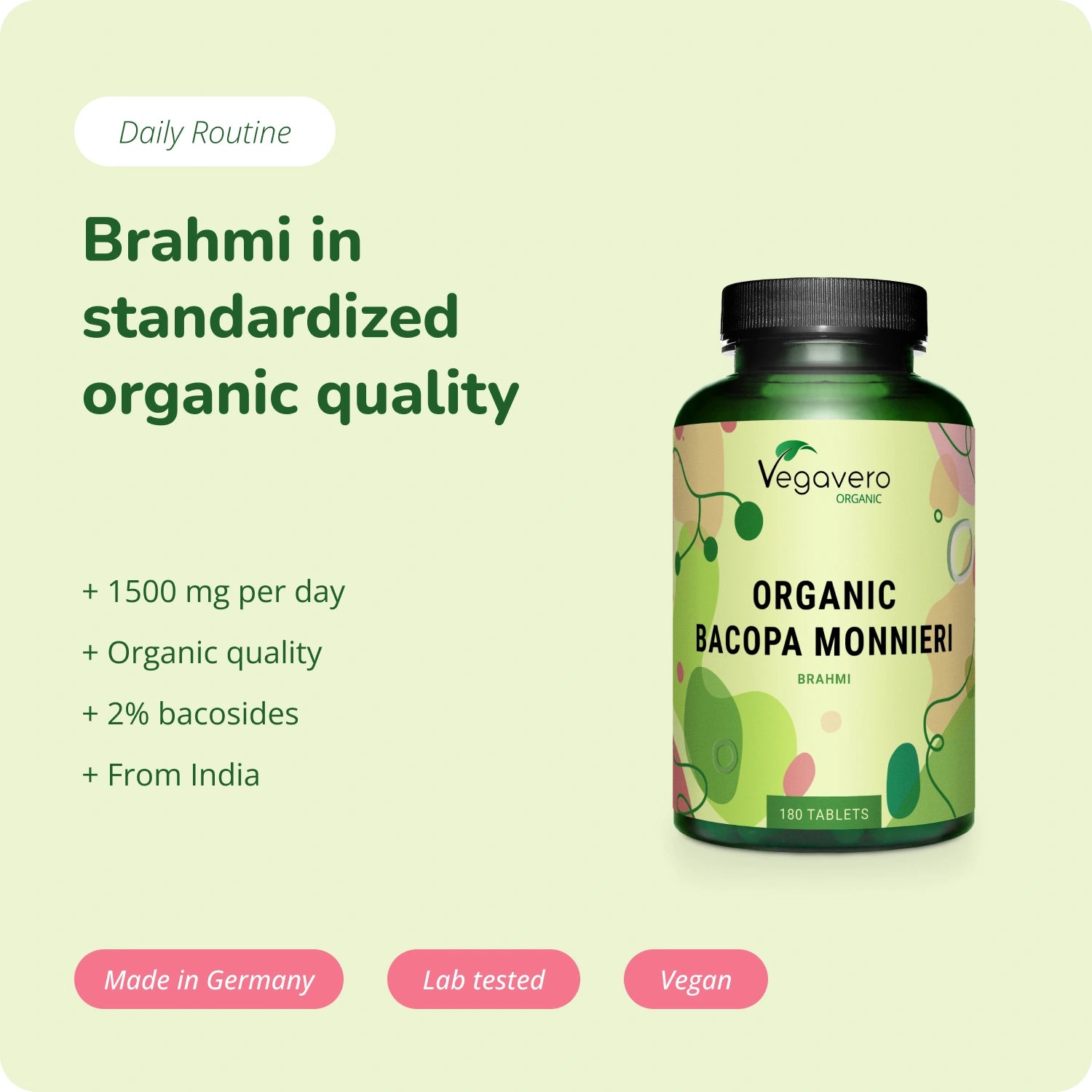 Brahmi Tabletten Bio