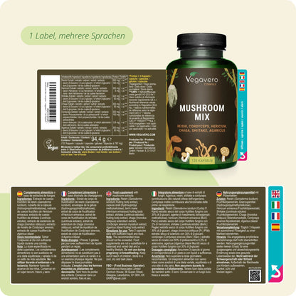 Mushroom Mix Complex Kapseln