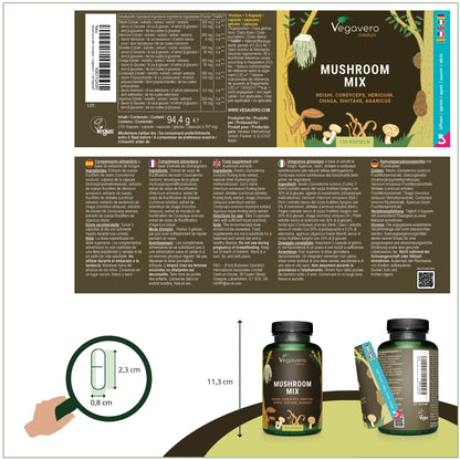 Mushroom Mix Complex Kapseln