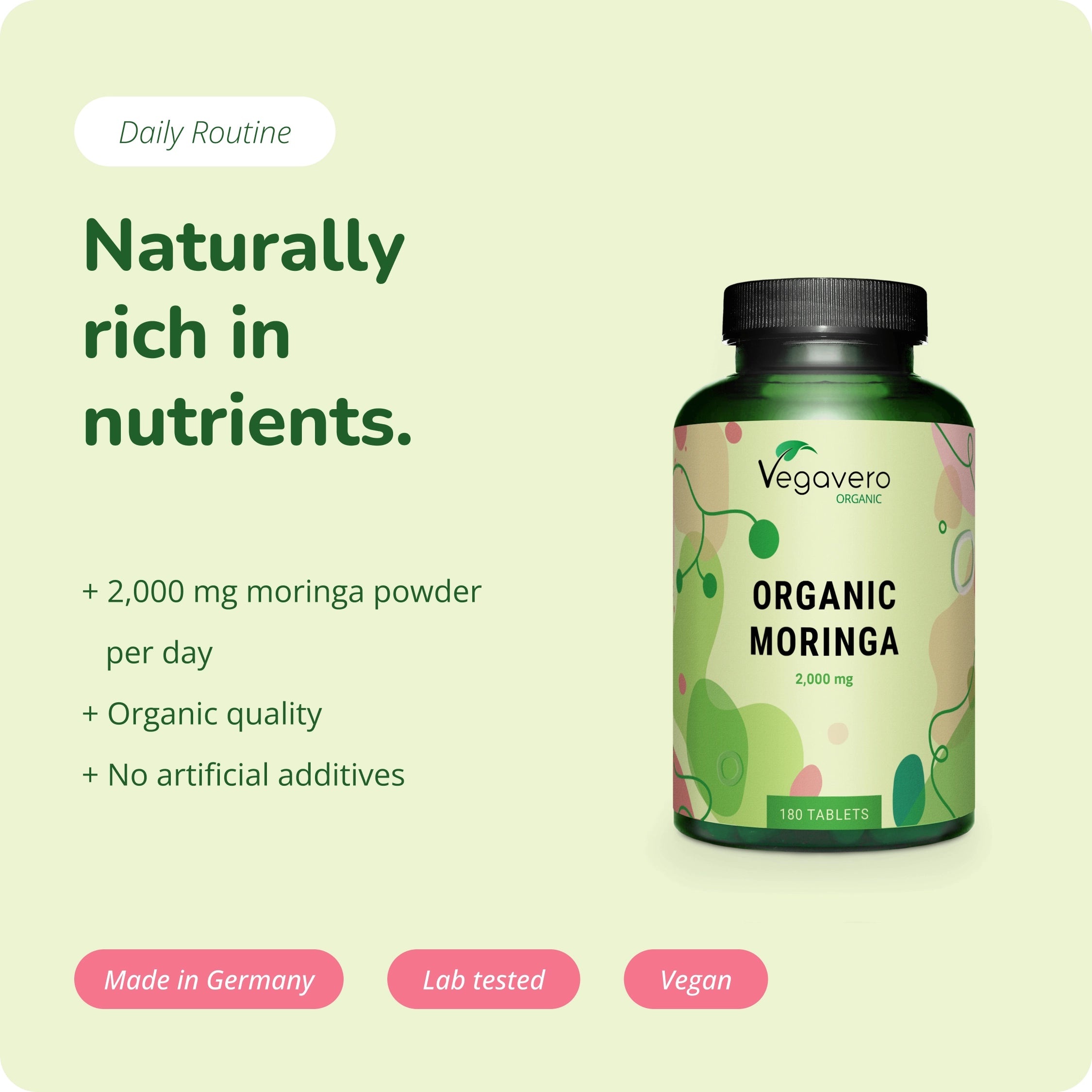 Moringa Oleifera Tabletten Bio