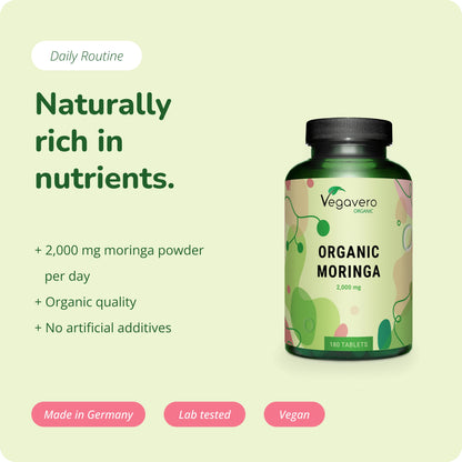 Moringa Oleifera Tabletten Bio