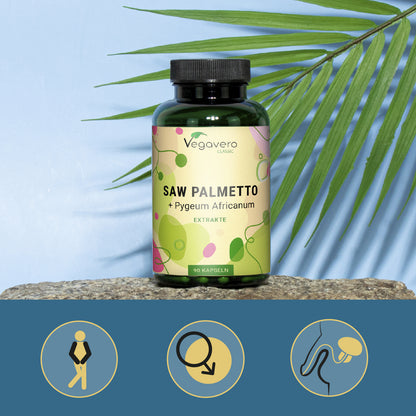 Saw palmetto + Pygeum africanum Extracts Capsules