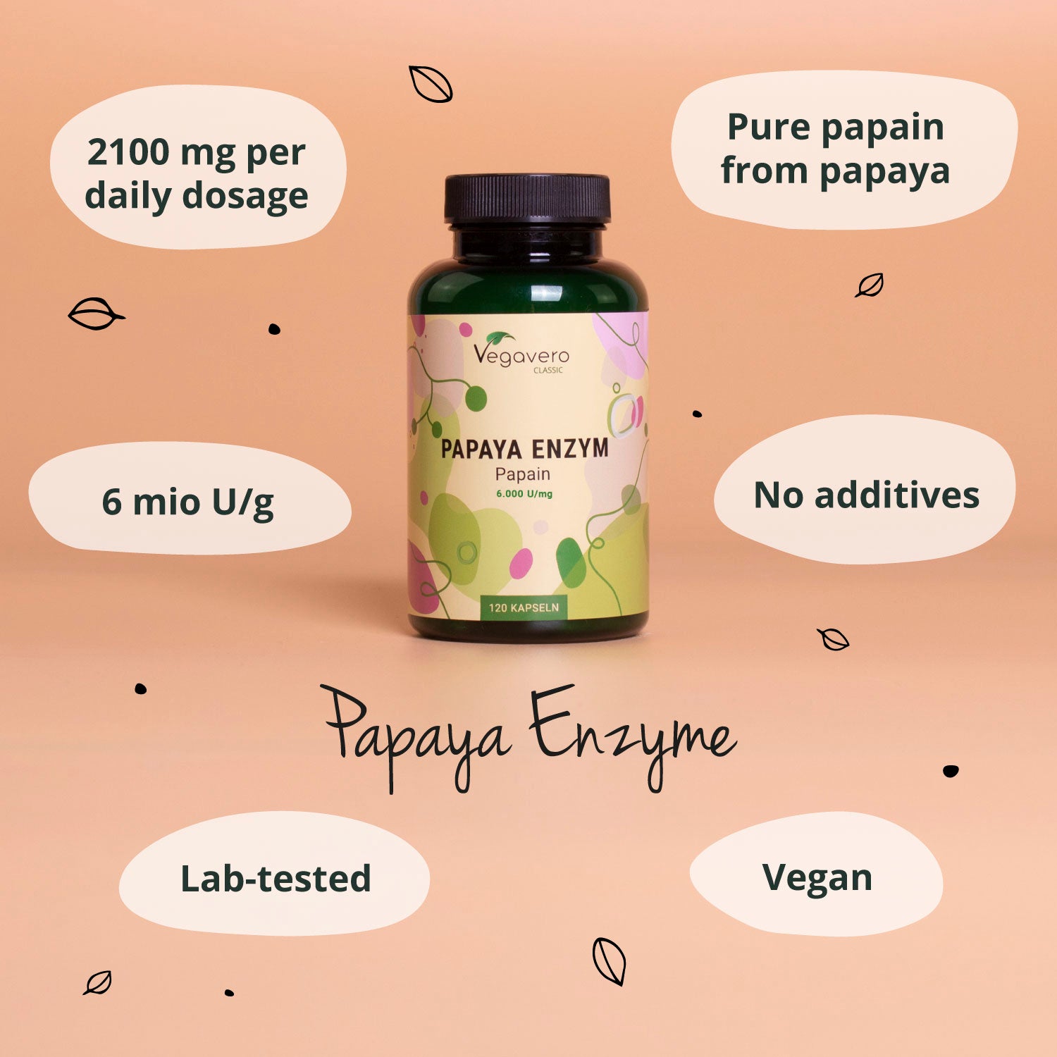 Papaya Enzyme Capsules