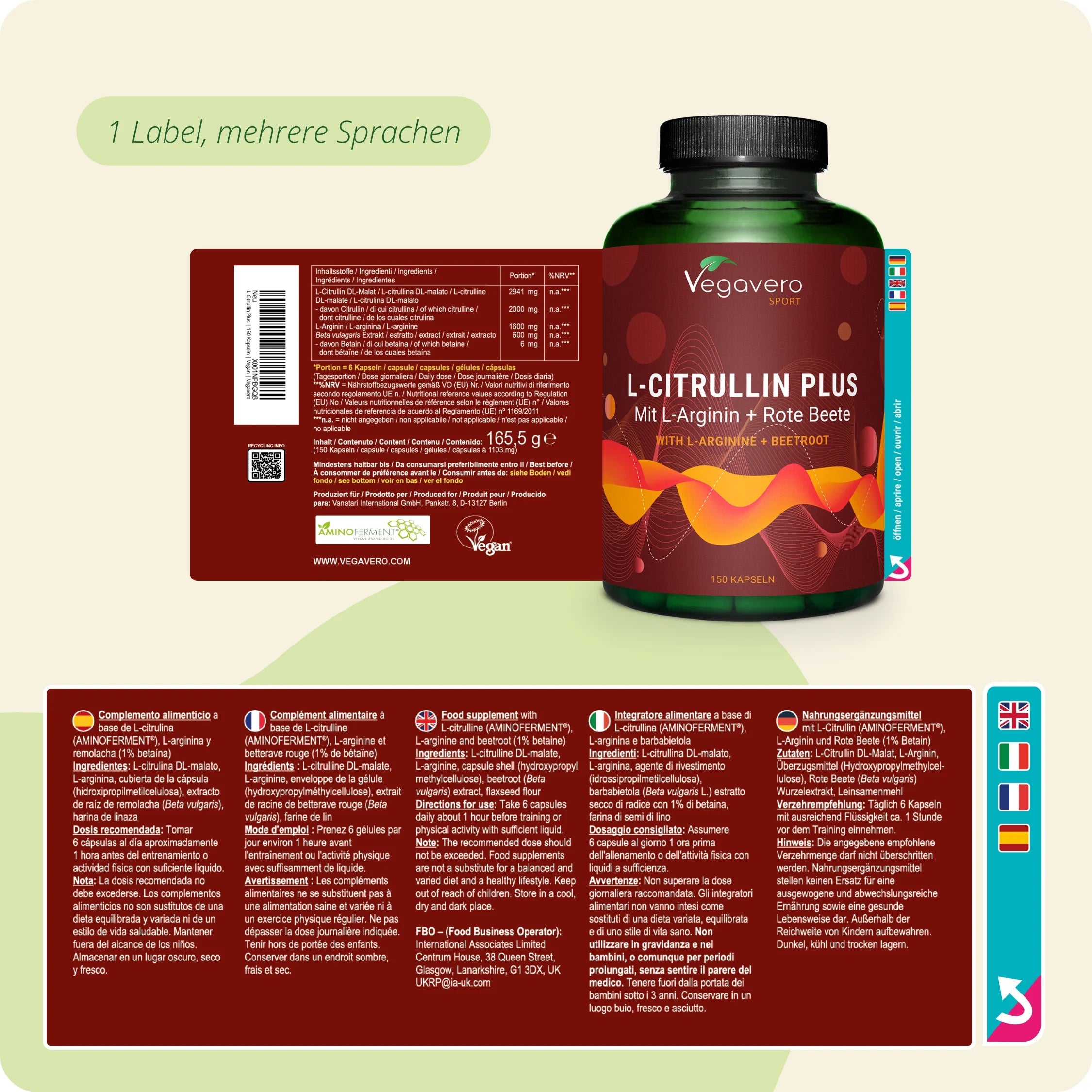 Citrullin Plus Kapseln