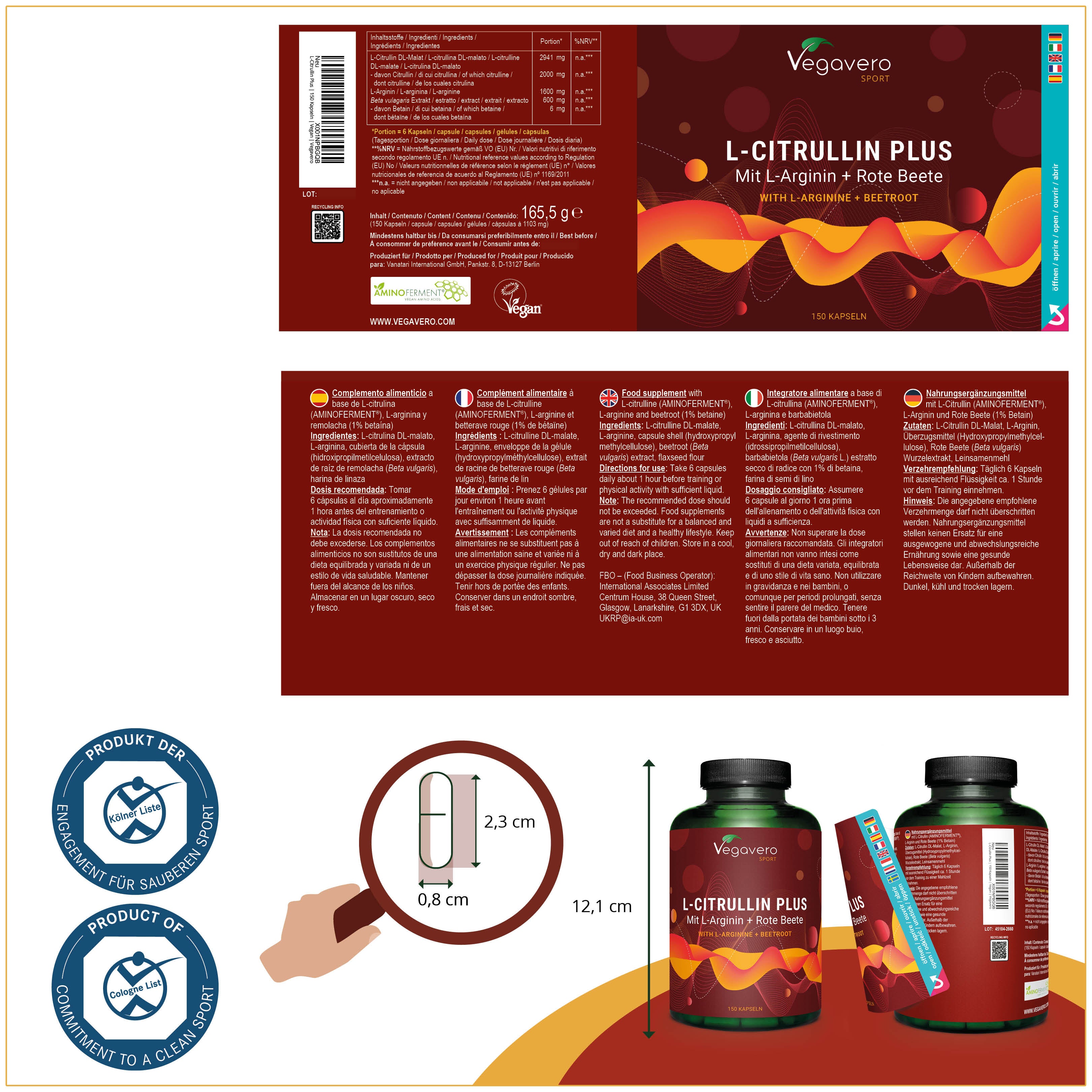 Citrullin Plus Kapseln