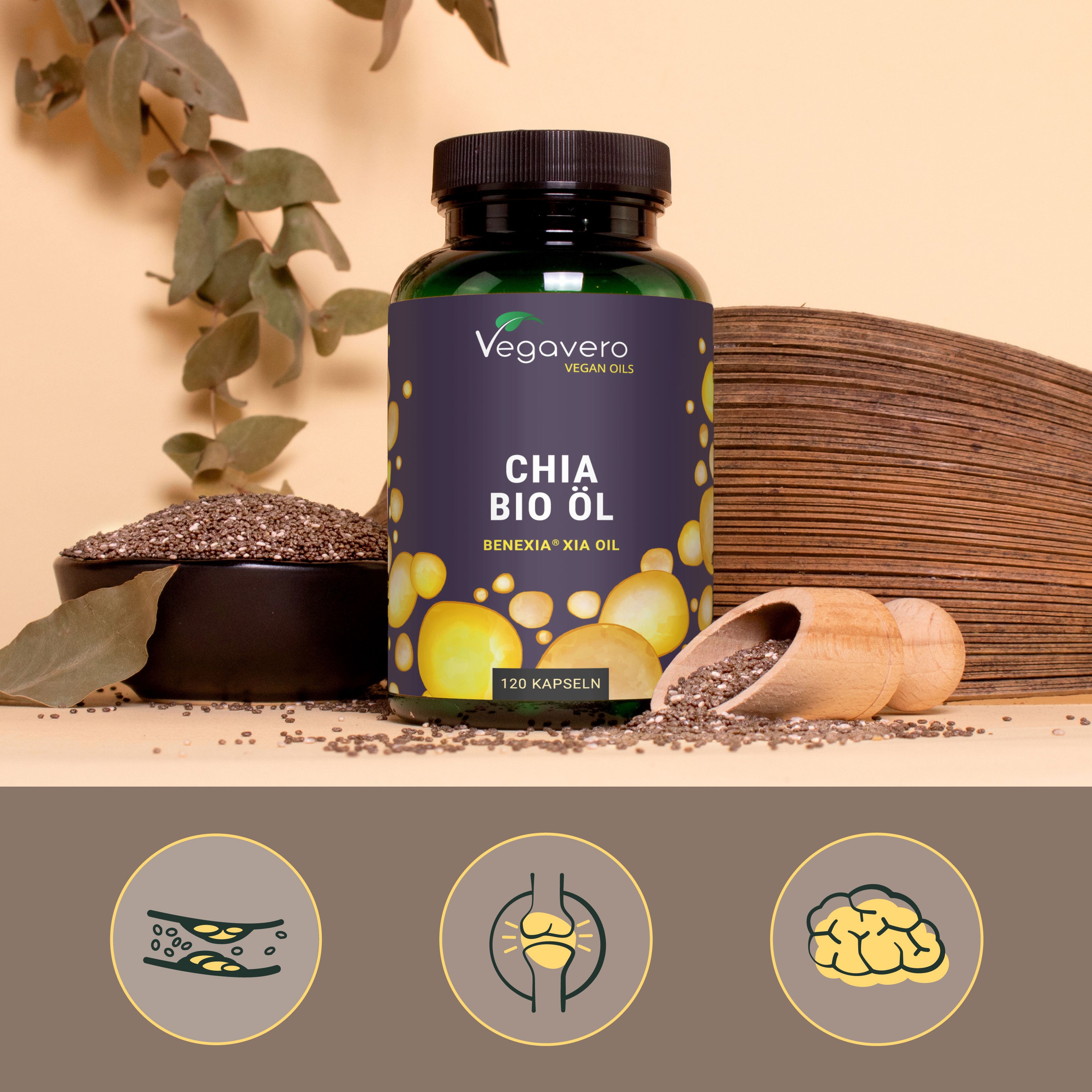 Chia Samenöl Kapseln Bio