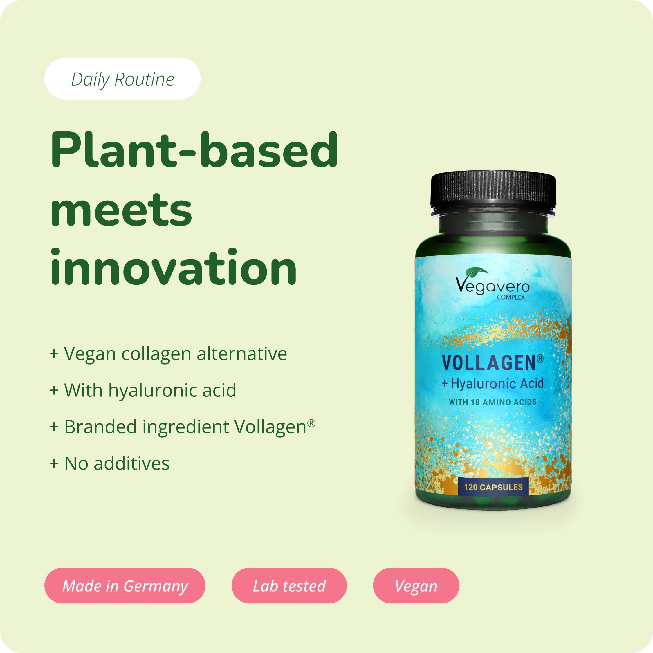 Vollagen + Hyaluronic Acid Complex Capsules