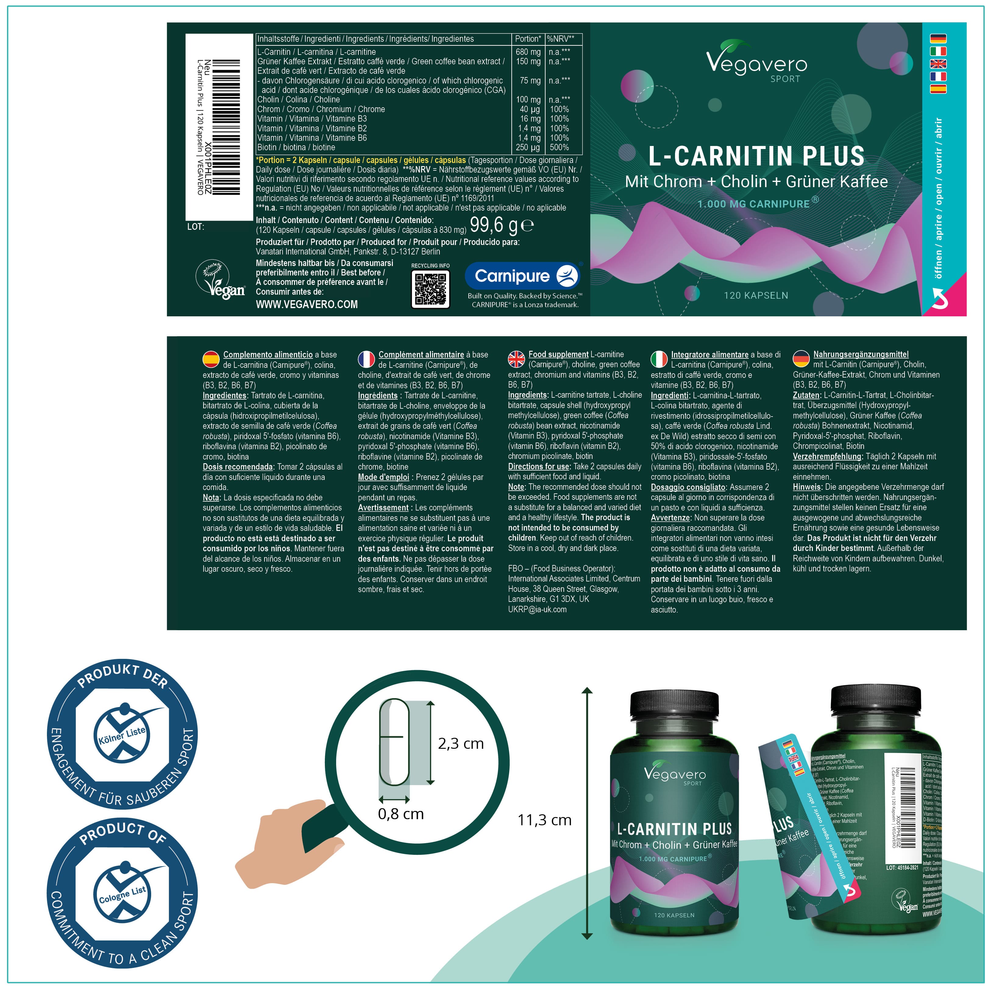 L-Carnitin Plus Kapseln