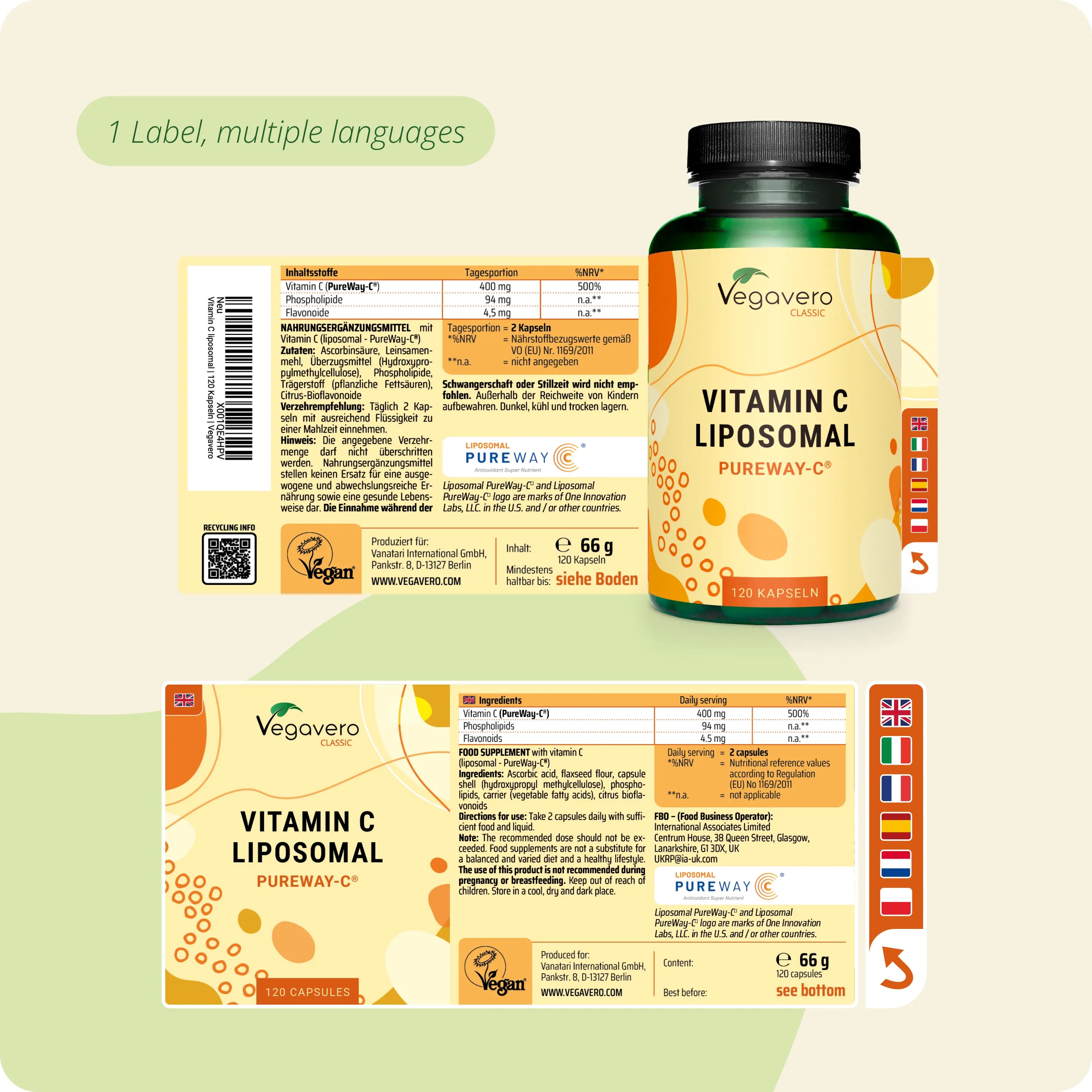 Liposomales Vitamin C Kapseln