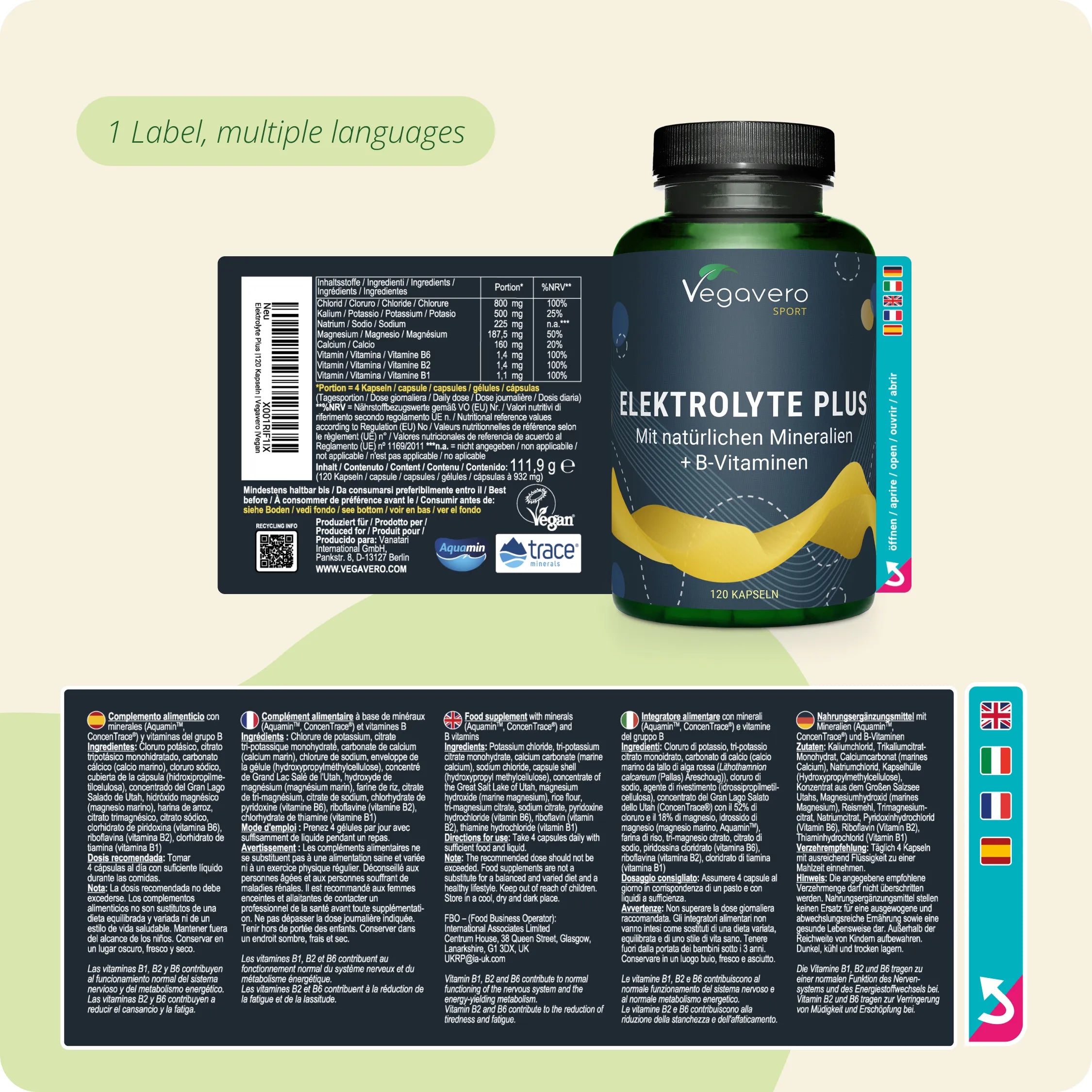 Elektrolyte Plus Kapseln