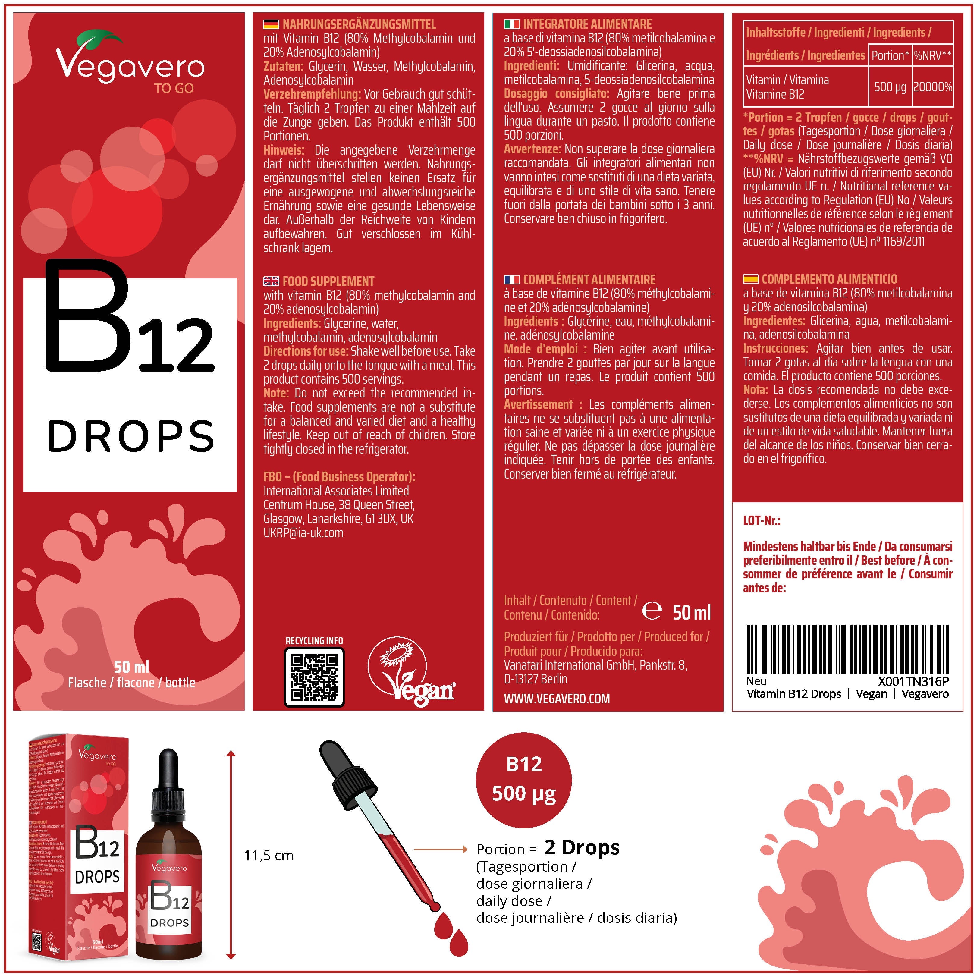 Vitamin B12 Tropfen