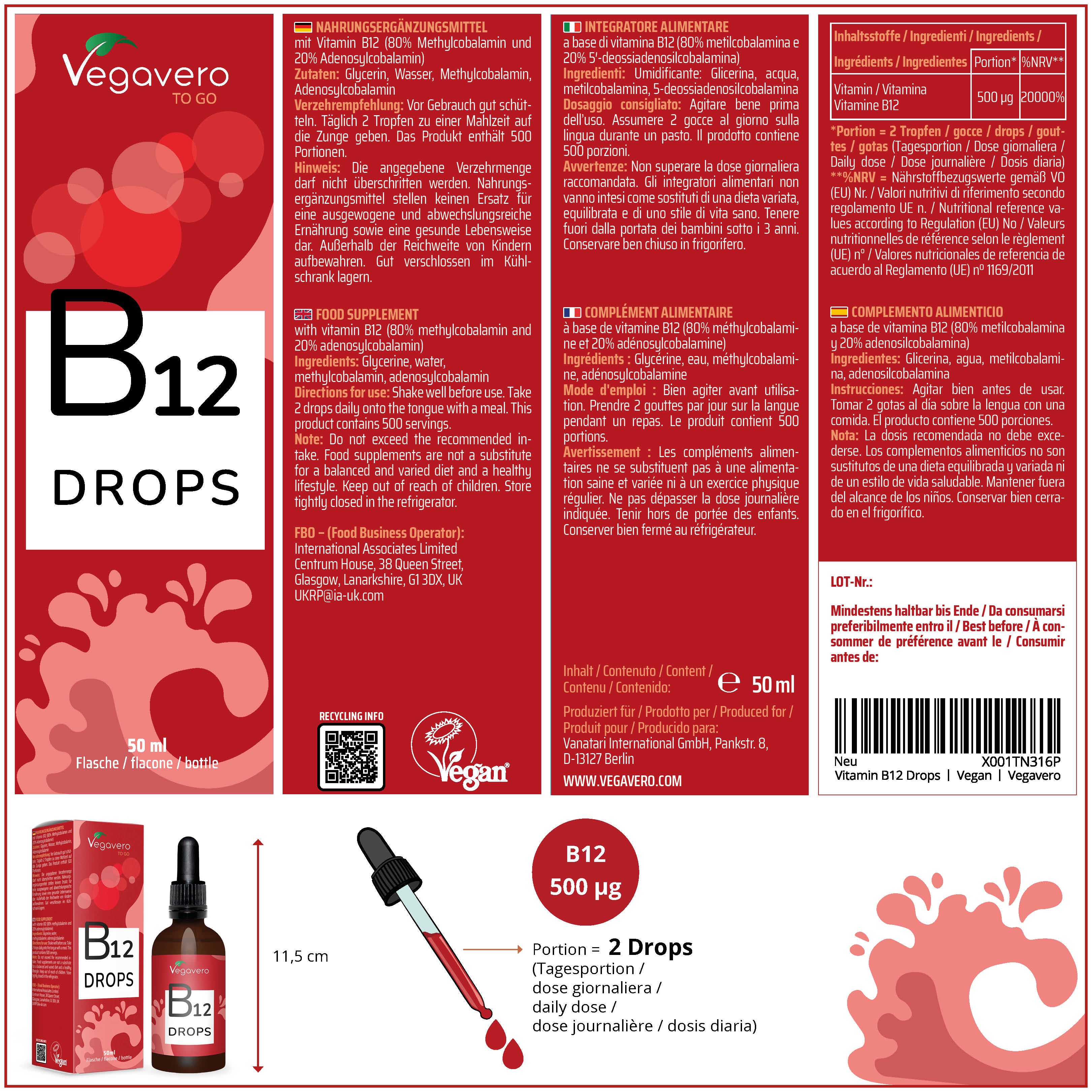 Vitamin B12 Tropfen