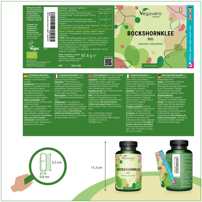 Bockshornklee Kapseln Bio