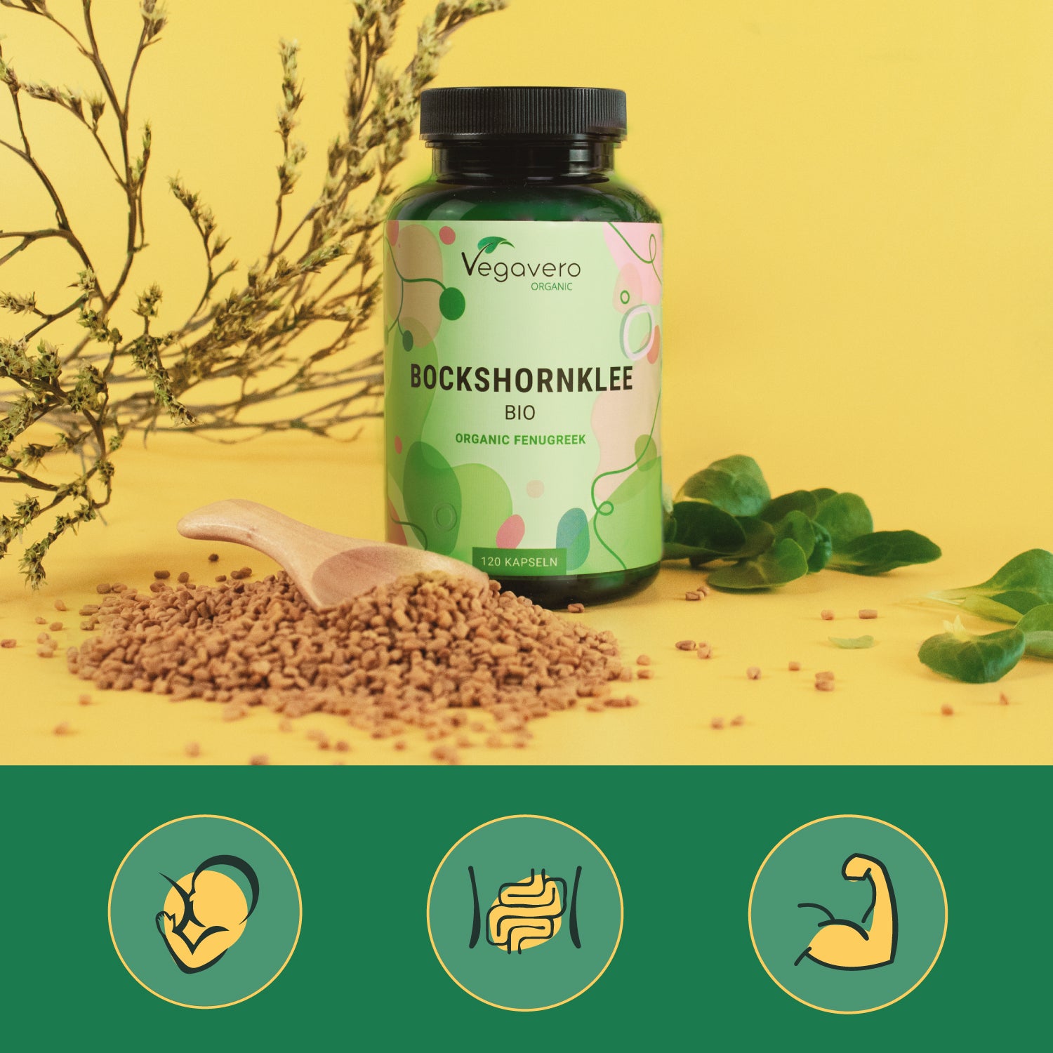 Bockshornklee Kapseln Bio