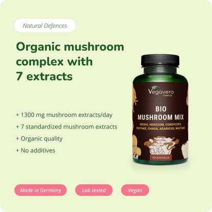 Mushroom Complex Capsules Organic