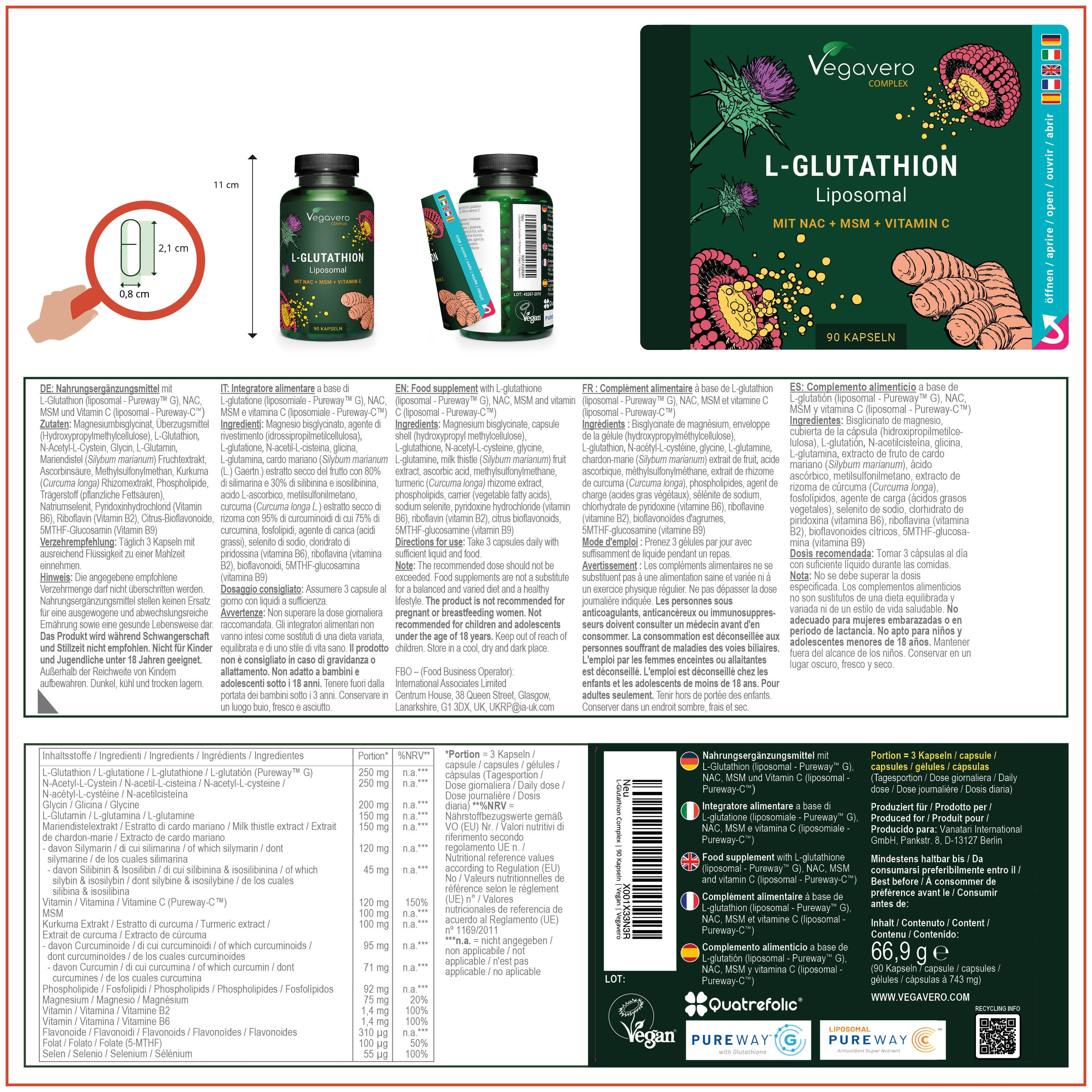 L-Glutathion Complex Kapseln