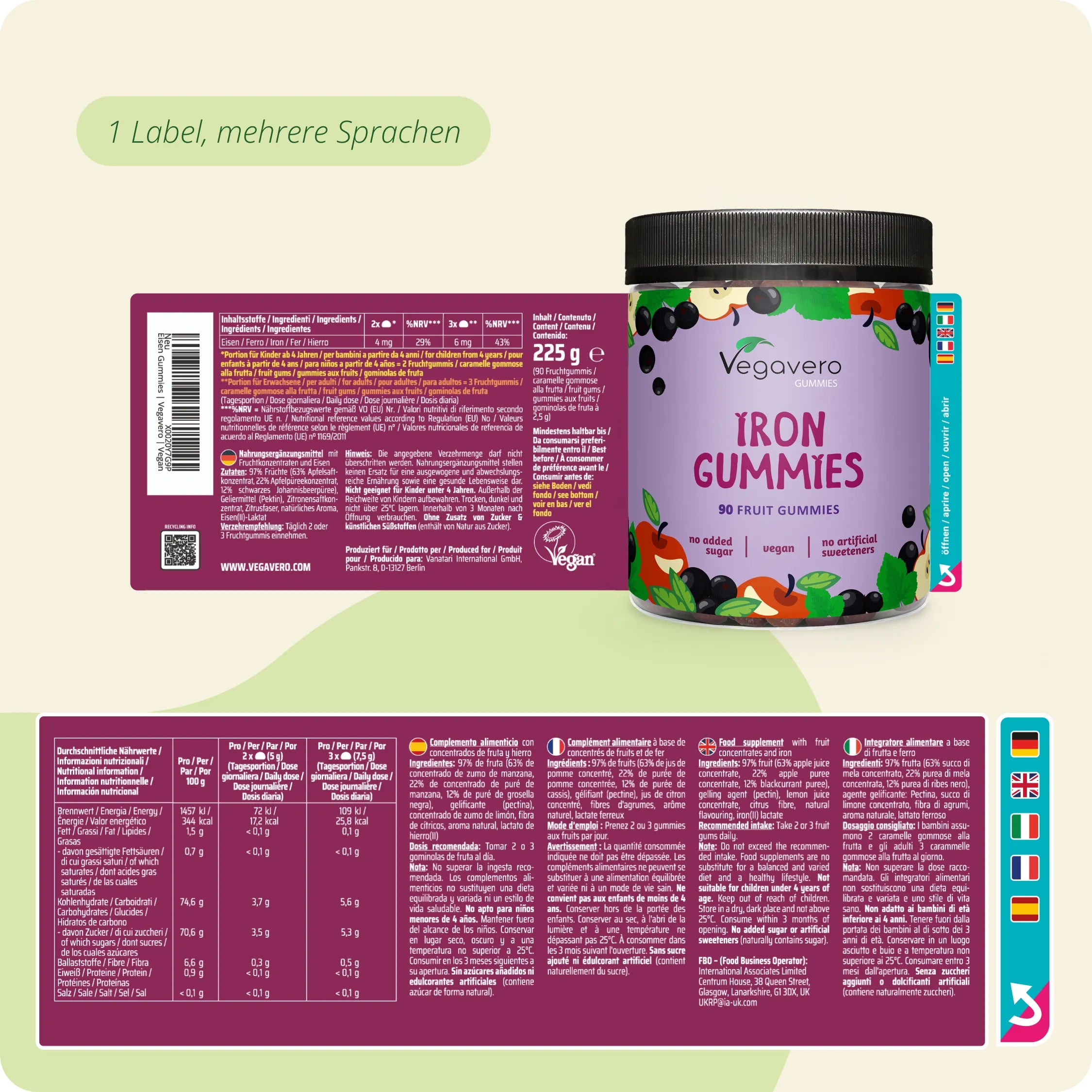 Eisen Gummies