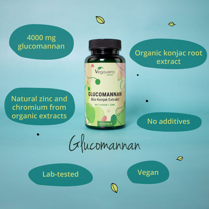 Glucomannan Kapseln Bio