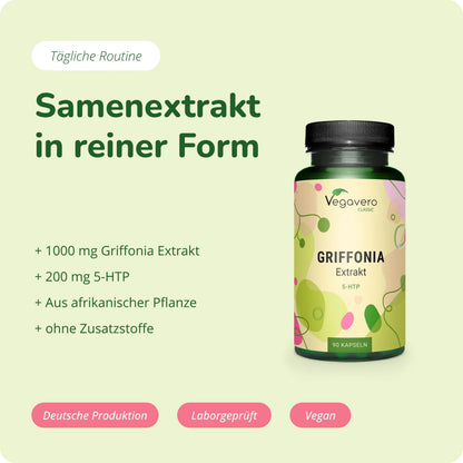 Griffonia Extrakt (5-HTP) Kapseln