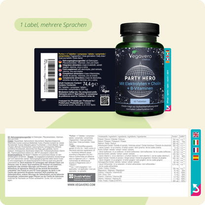 Party Hero Complex Tabletten