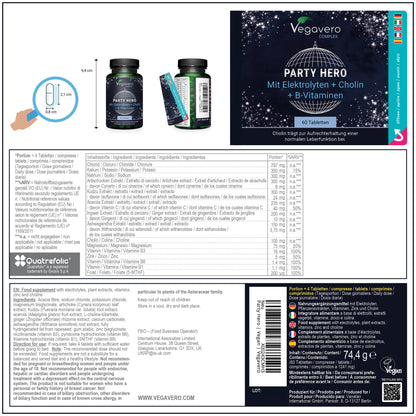 Party Hero Complex Tabletten