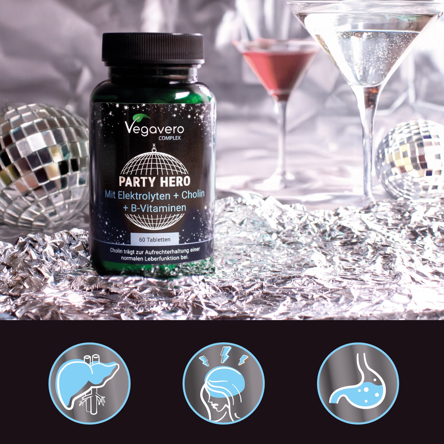 Party Hero Complex Tabletten