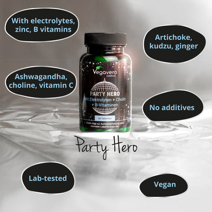 Party Hero Complex Tabletten