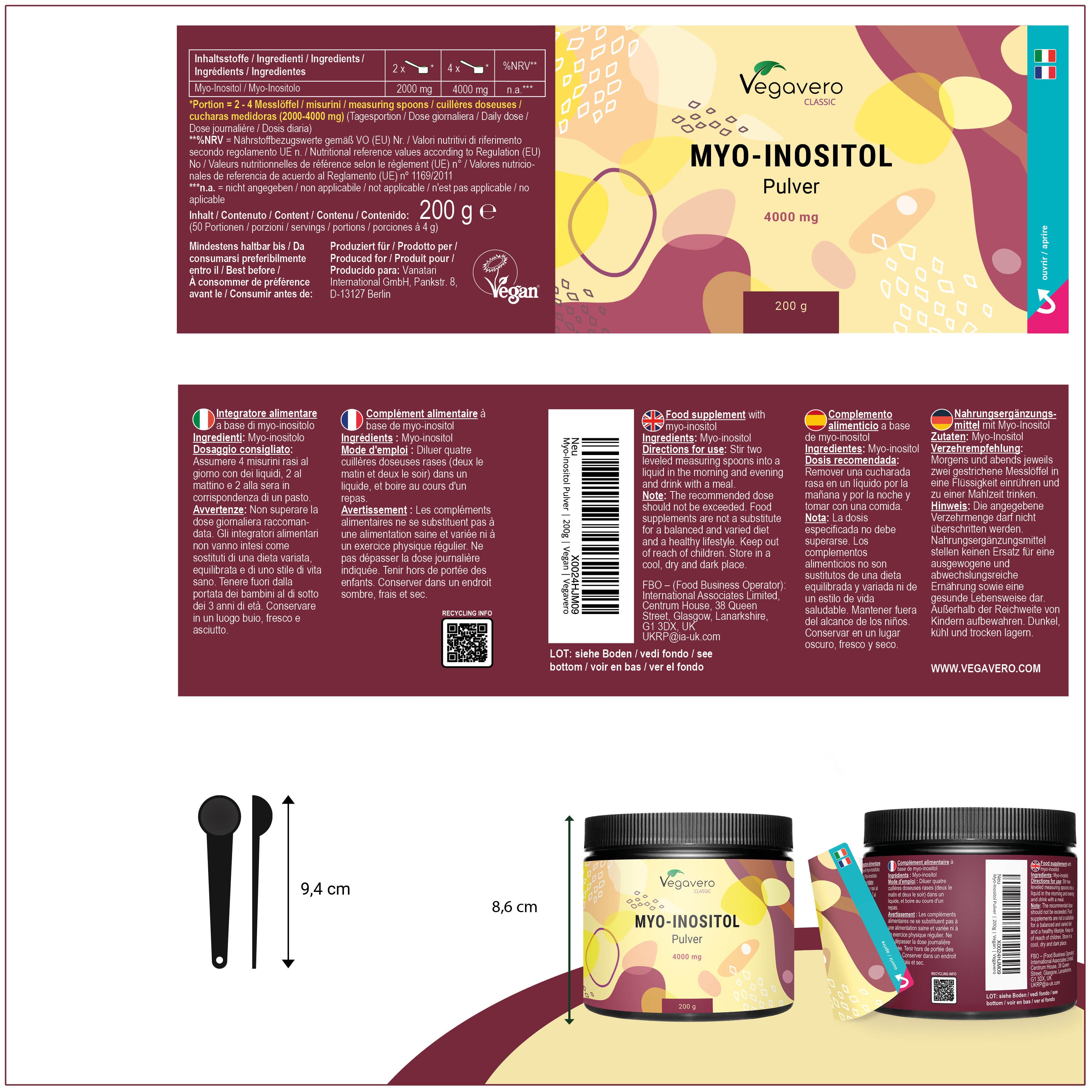 Myo-Inositol Pulver