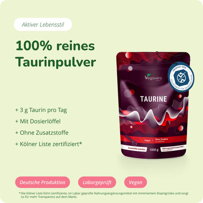 Taurin Pulver