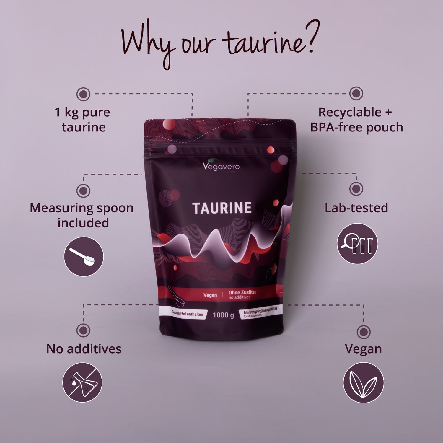 Taurin Pulver