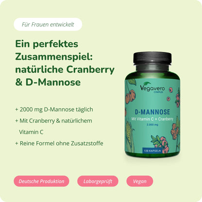 D‑Mannose Complex Kapseln