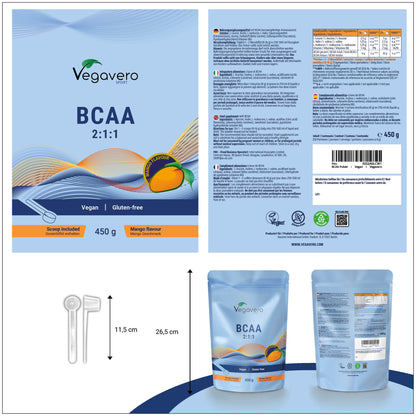 BCAA Pulver Mango
