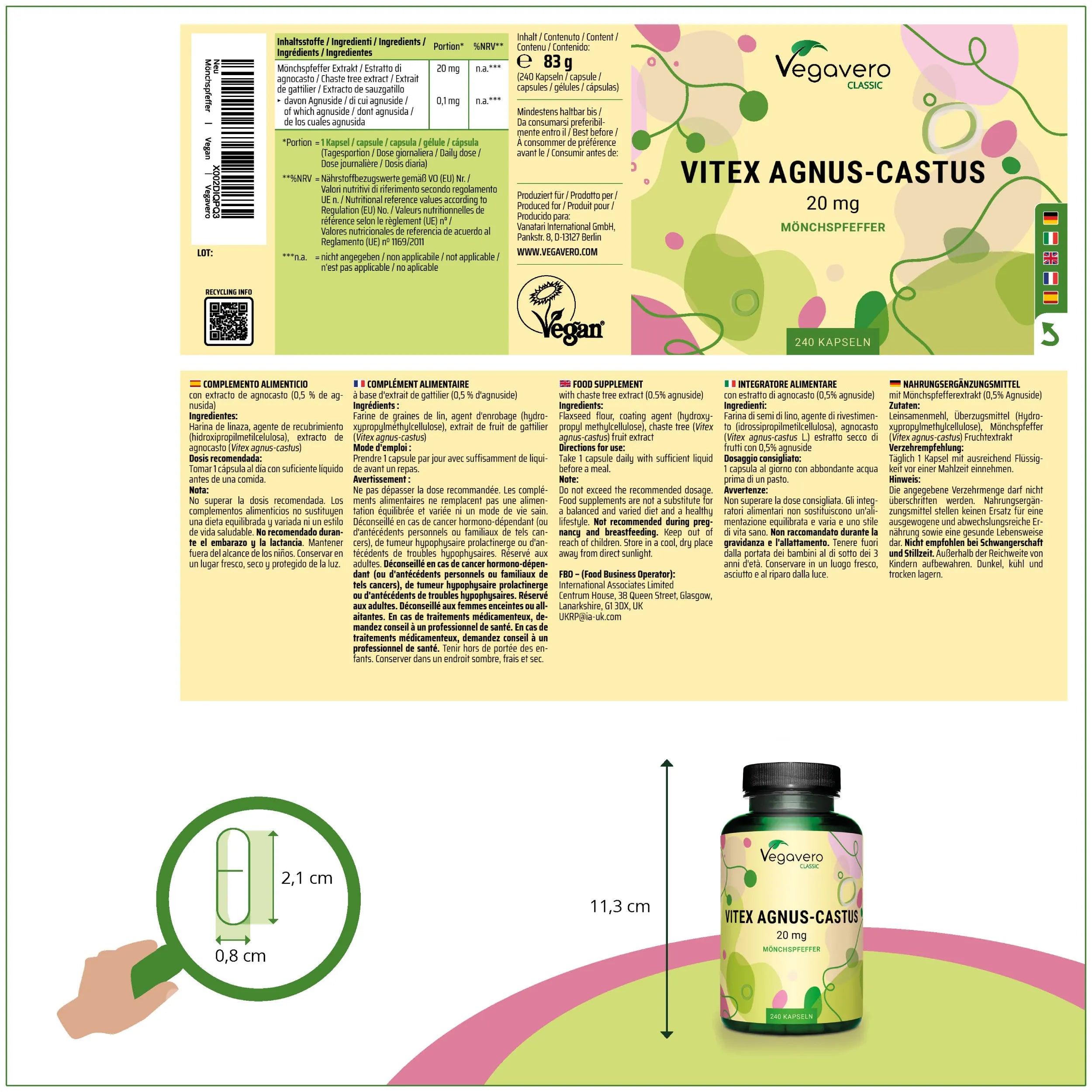 Vitex Agnus-Castus Capsules