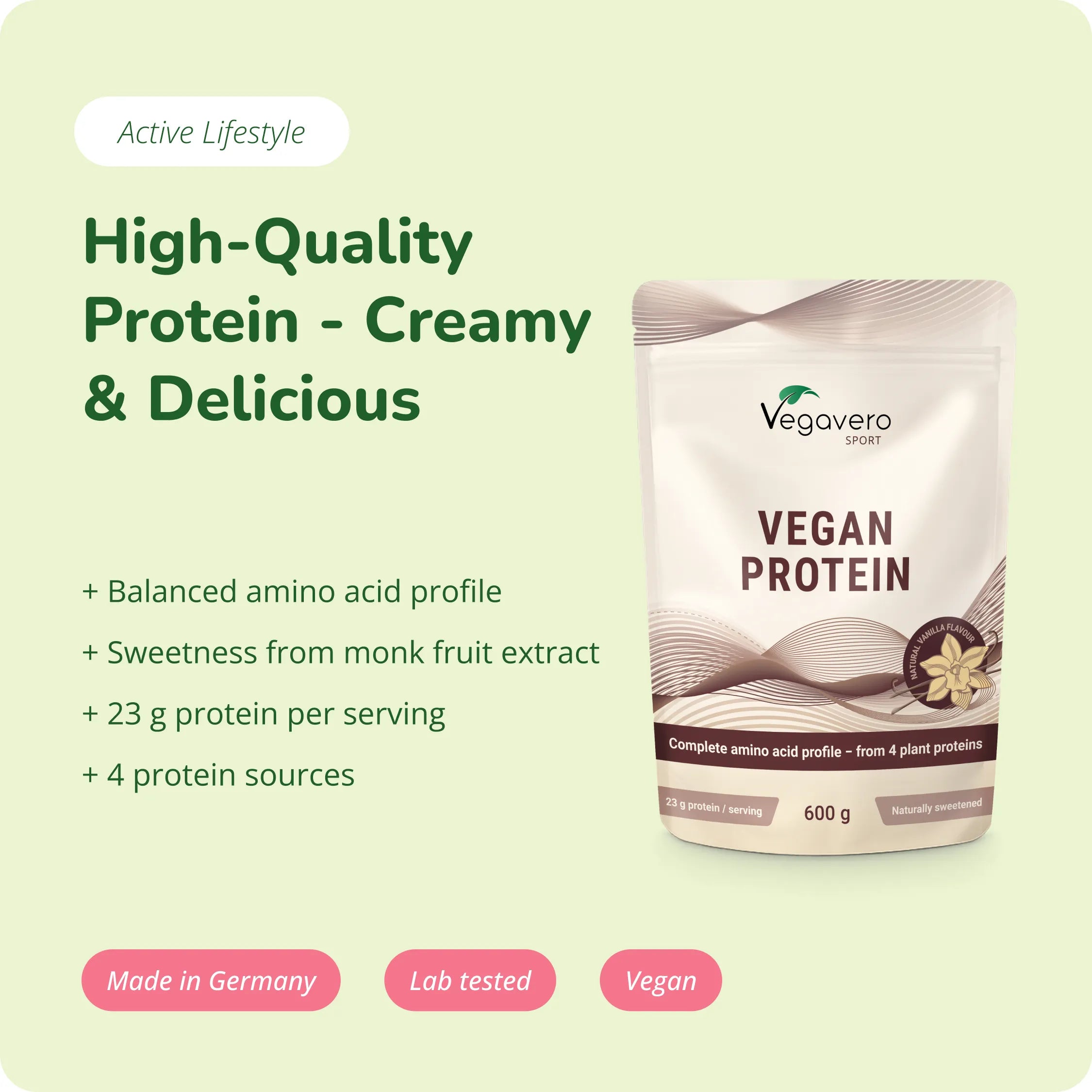 Protein Vanille Pulver