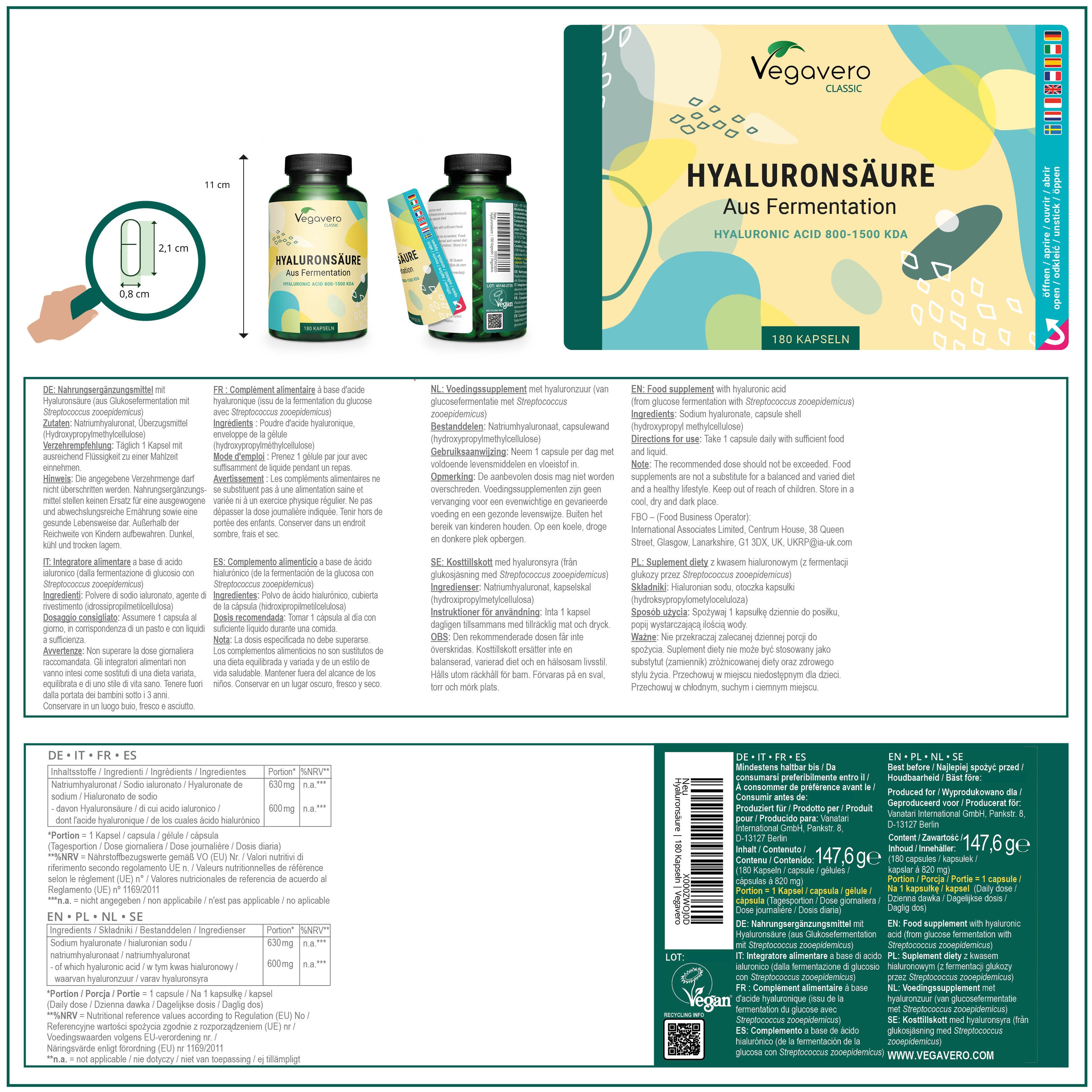 Hyaluronsäure Kapseln